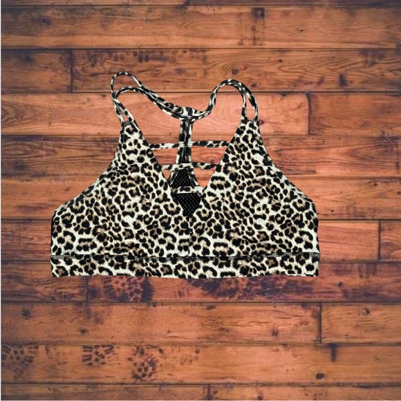 Zyia Active Leopard Print Sports Bra - Picture 1 of 5